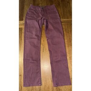 Bit and Bridle Women's Size 4 Pants Purple Stretch Casual Riding Equestrian